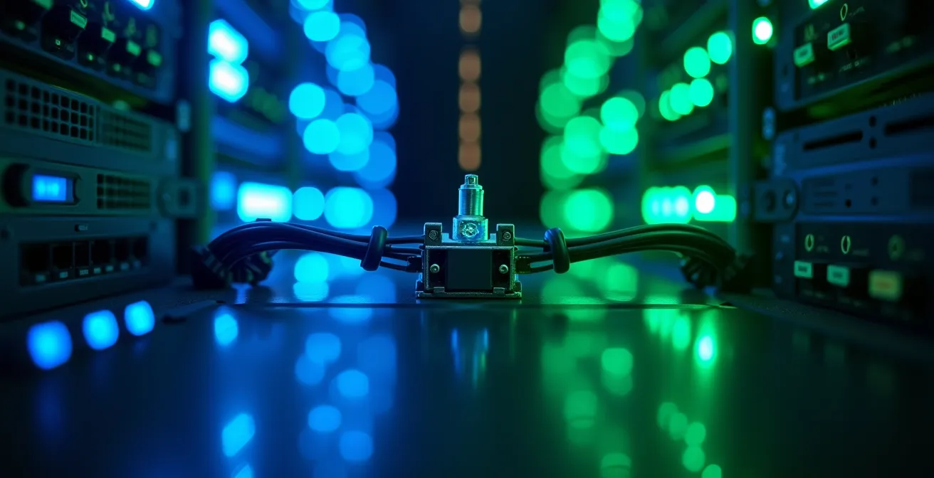 Architettura Blue-Green con due ambienti Kubernetes paralleli per rollback immediato