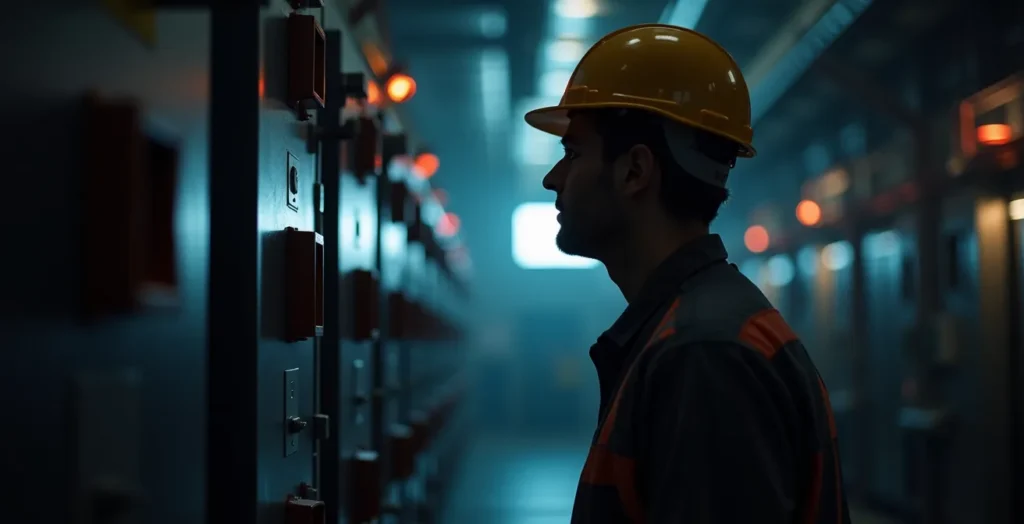 Infrastruttura energetica industriale autonoma con sistemi di backup e controllo resiliente